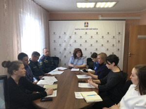 Заседание рабочей группы по предупреждению чрезвычайных происшествий