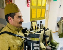 Военно-патриотический вечер состоялся для пациентов психоневрологической больницы
